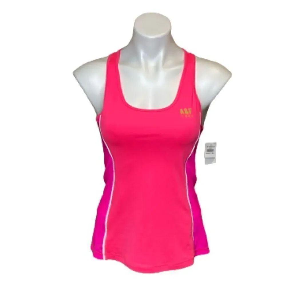 Abercrombie & Fitch hot pink rapid dry performance tank top size XS
